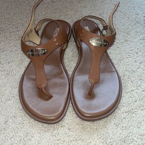 Camel color Michael Kors sandals
